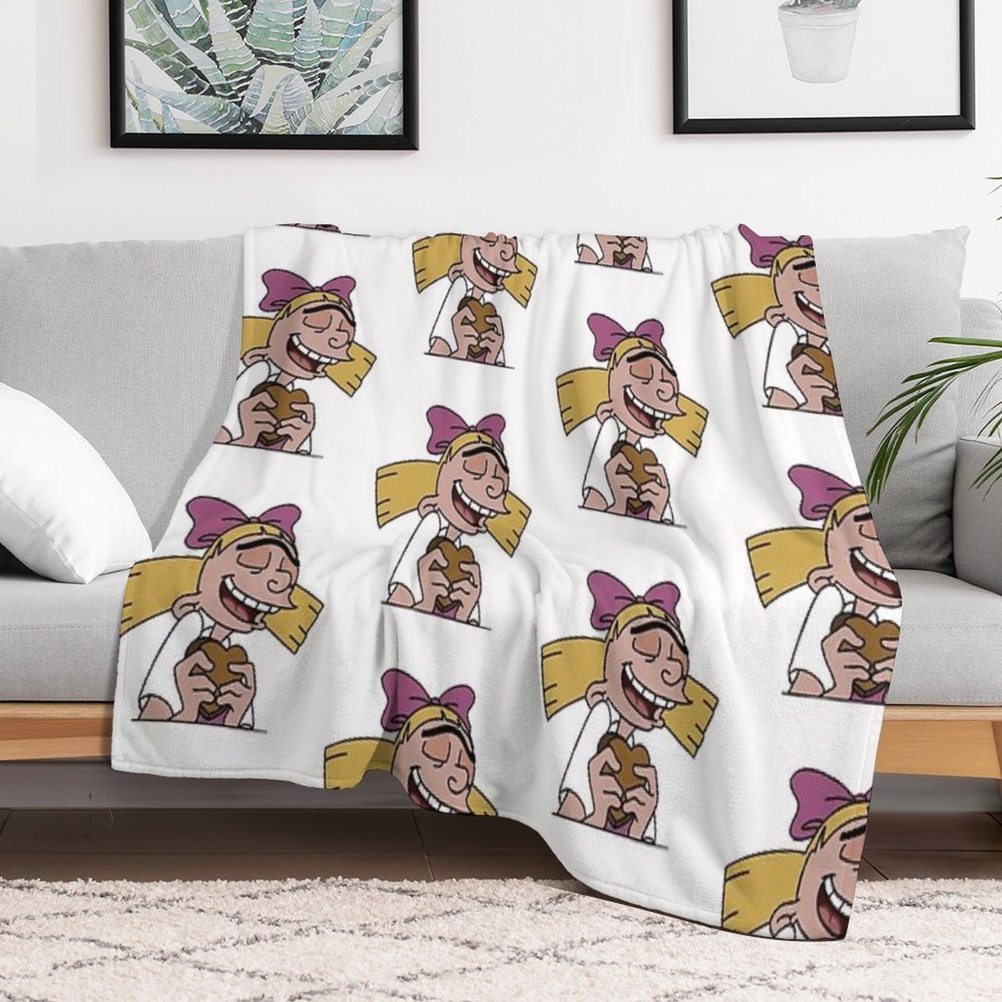 Lovergirl Helga Premium Throw Blanket