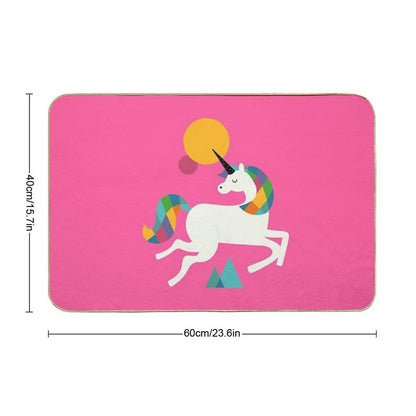 To Be A Unicorn  Non-Slip Bath Mat