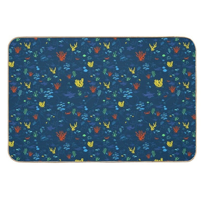 Deep Sea Rainbow  Rapid-Drying Bath Mat