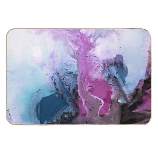 Abstract Watercolor Painting  Versatile Bath Mat