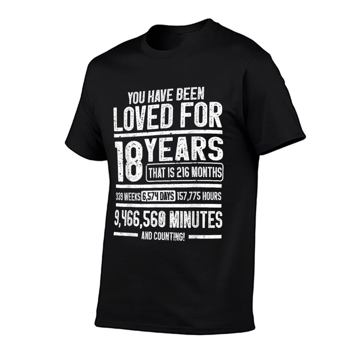 You Have Been Loved for 18 Birthday Happy 18th Birthday  Moisture-wicking T-Shirt