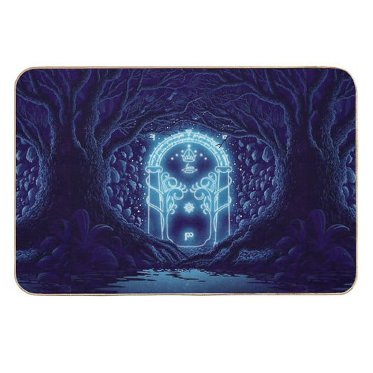 Wecome to Khazad-dum  Stain-Proof Bath Mat