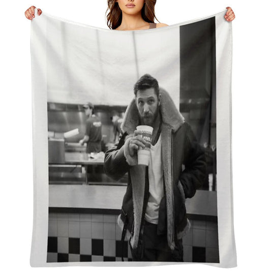 Tom Hardy Shrink-resistant Throw Blanket