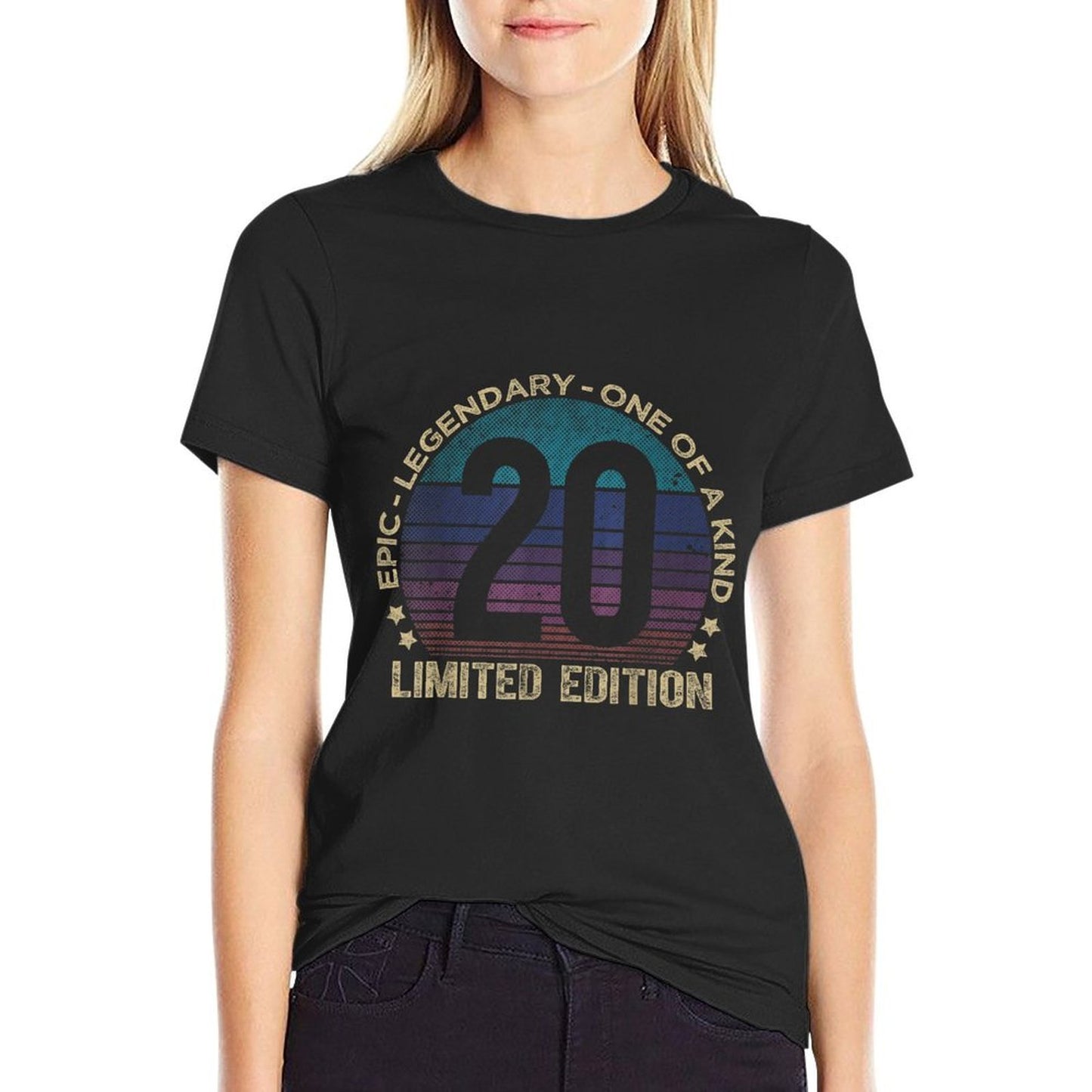 20 Year Old Gifts Limited Edition Vintage 20th Birthday  Quick-drying T-Shirt