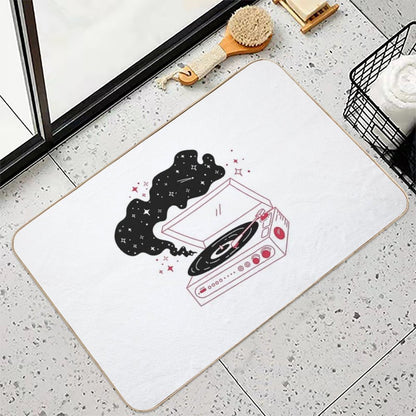 Space Record  Easy To Clean Bath Mat