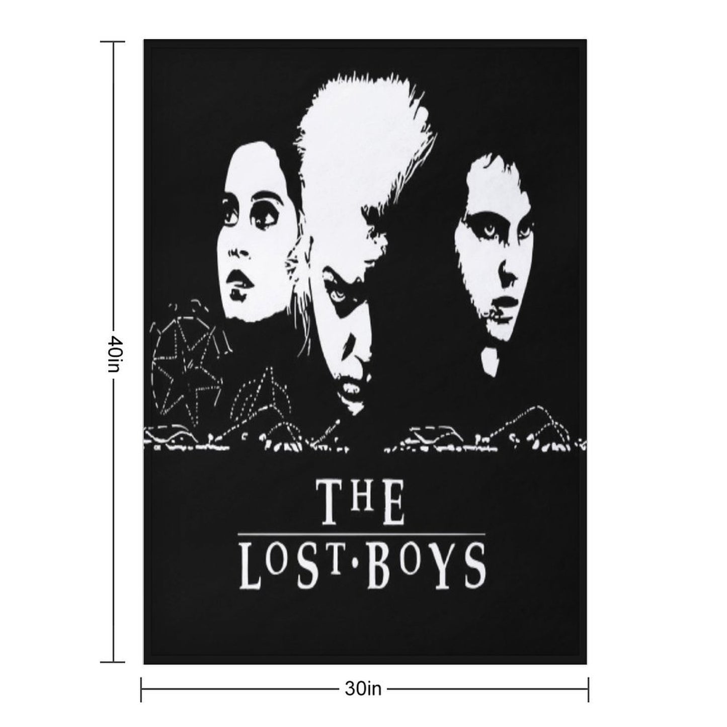 Lost Boys Velvety-soft Throw Blanket