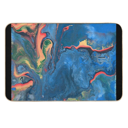 Molten Waves  Eco-Friendly Bath Mat