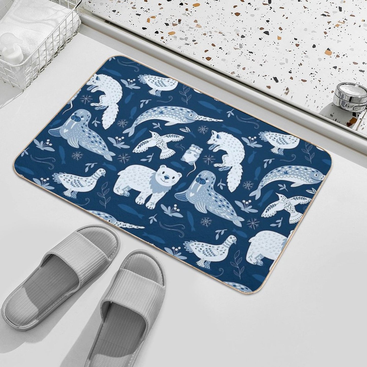 Arctic Nature  Toxin-Free Bath Mat