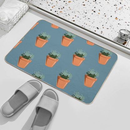 Lilly of The Valley  Eco-Friendly Bath Mat
