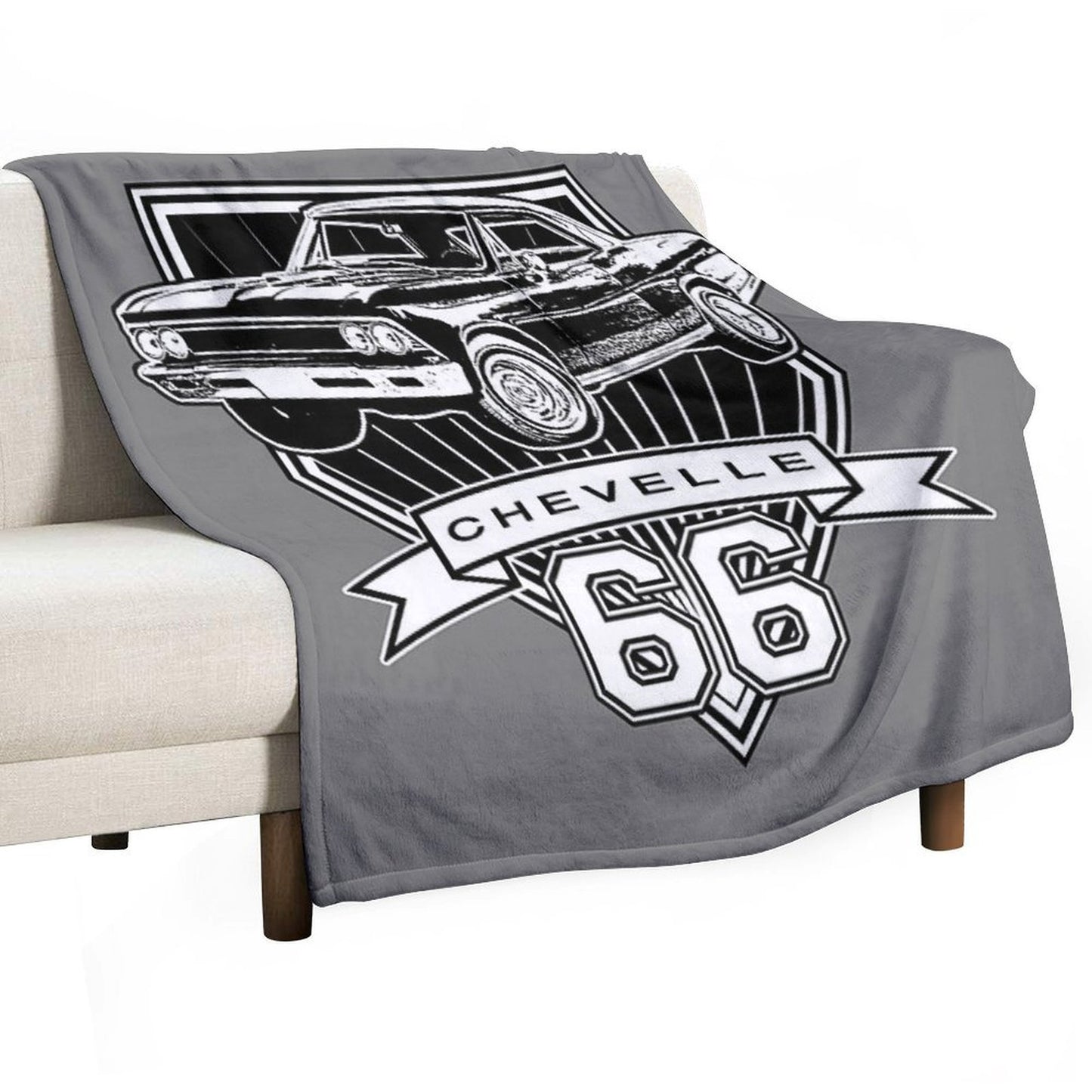 1966 Chevelle Shrink-resistant Throw Blanket