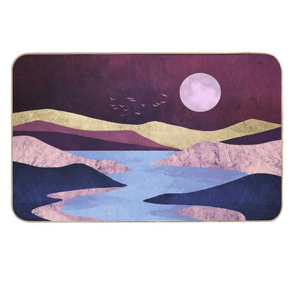 Periwinkle River  Anti-Trip Bath Mat