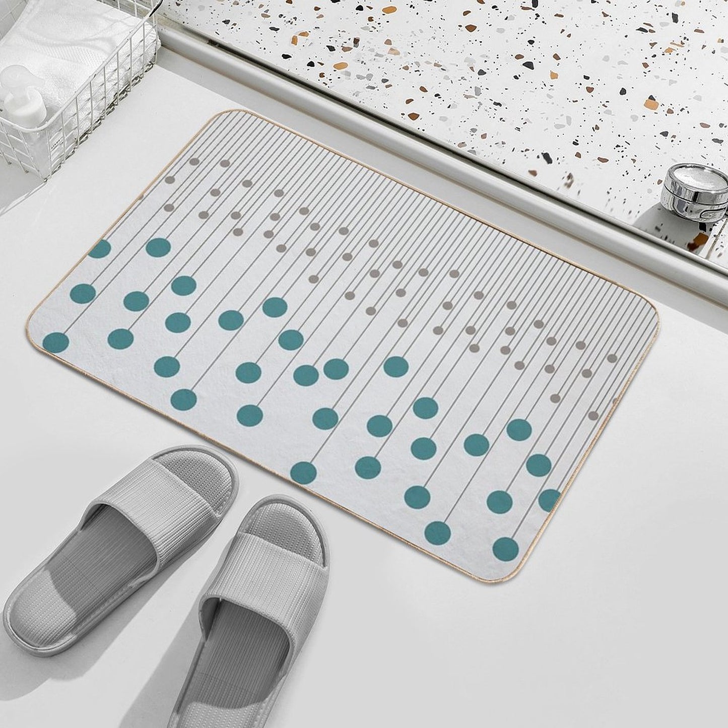 Olio - 2  Absorbent Bath Mat