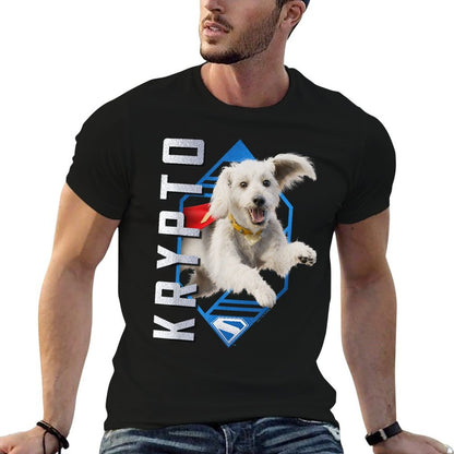 Superman (2025 Movie) Krypto Diamond  Stretchy T-Shirt