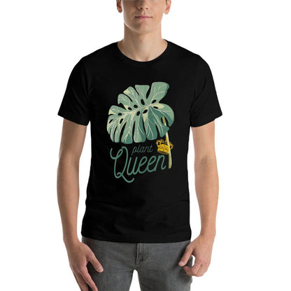 Monstera Plant Queen Houseplant  Boho Nature Leaf  Easy-care T-Shirt