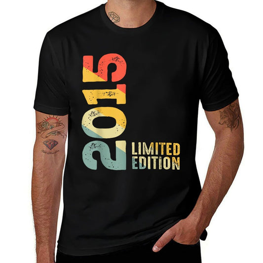 Limited Edition 2015 Born 2015 Birthday  Polyester Blend T-Shirt