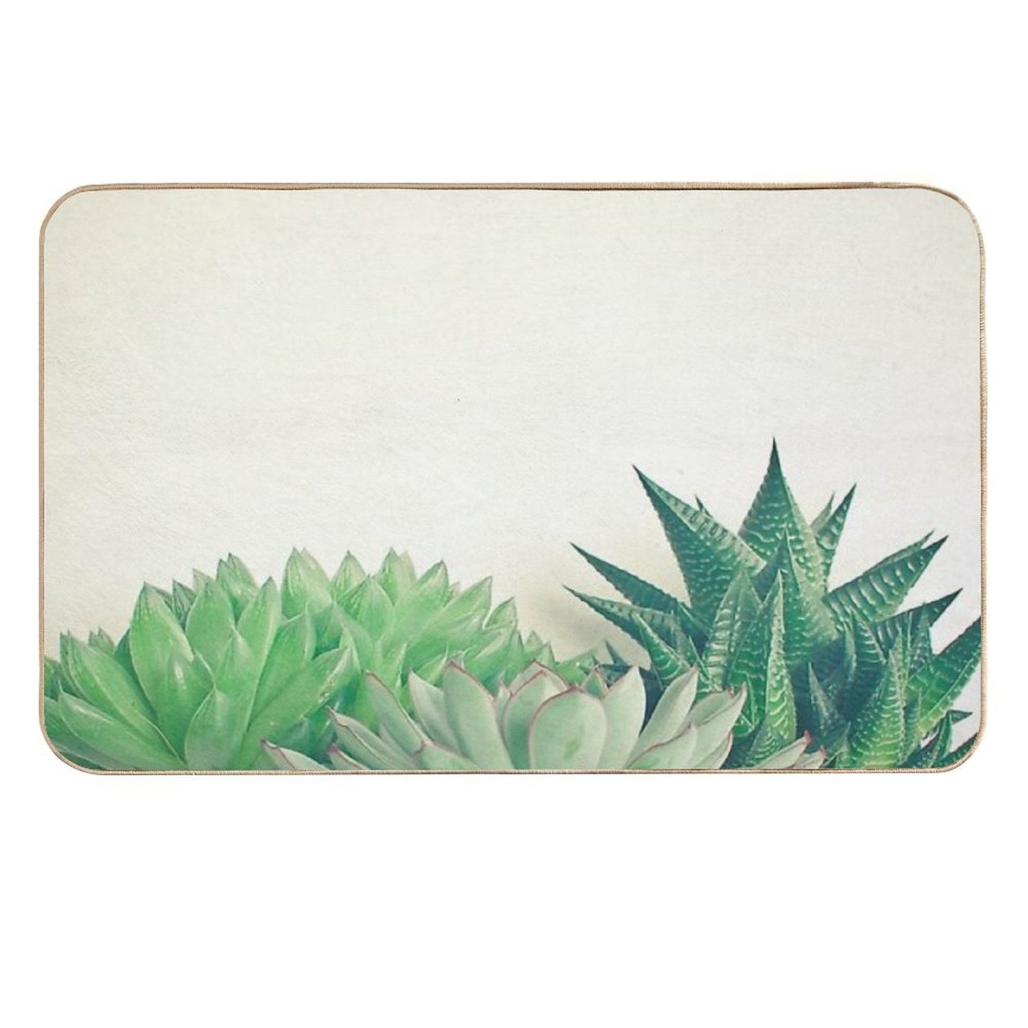 Succulent Forest Durable Bath Mat