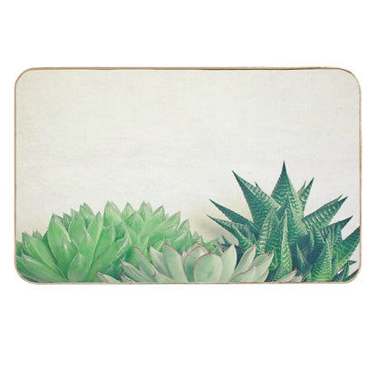 Succulent Forest Durable Bath Mat