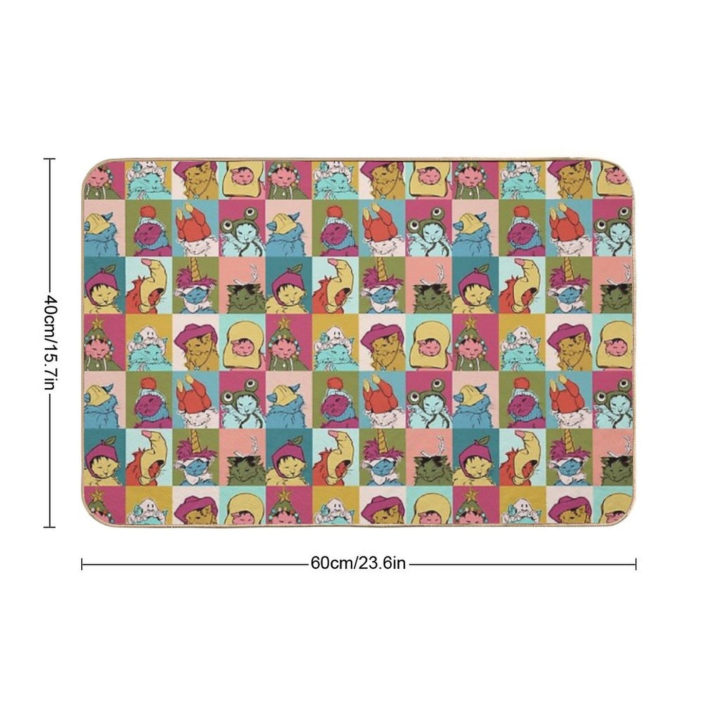 Pot Roast Hats  Anti-Trip Bath Mat