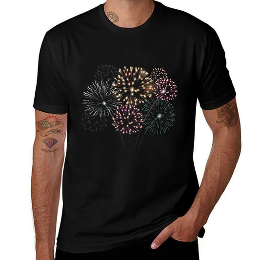 4th Of July Grand Finale Firework Show Tshirt Red White Blue  Summer-ready Fabric T-Shirt