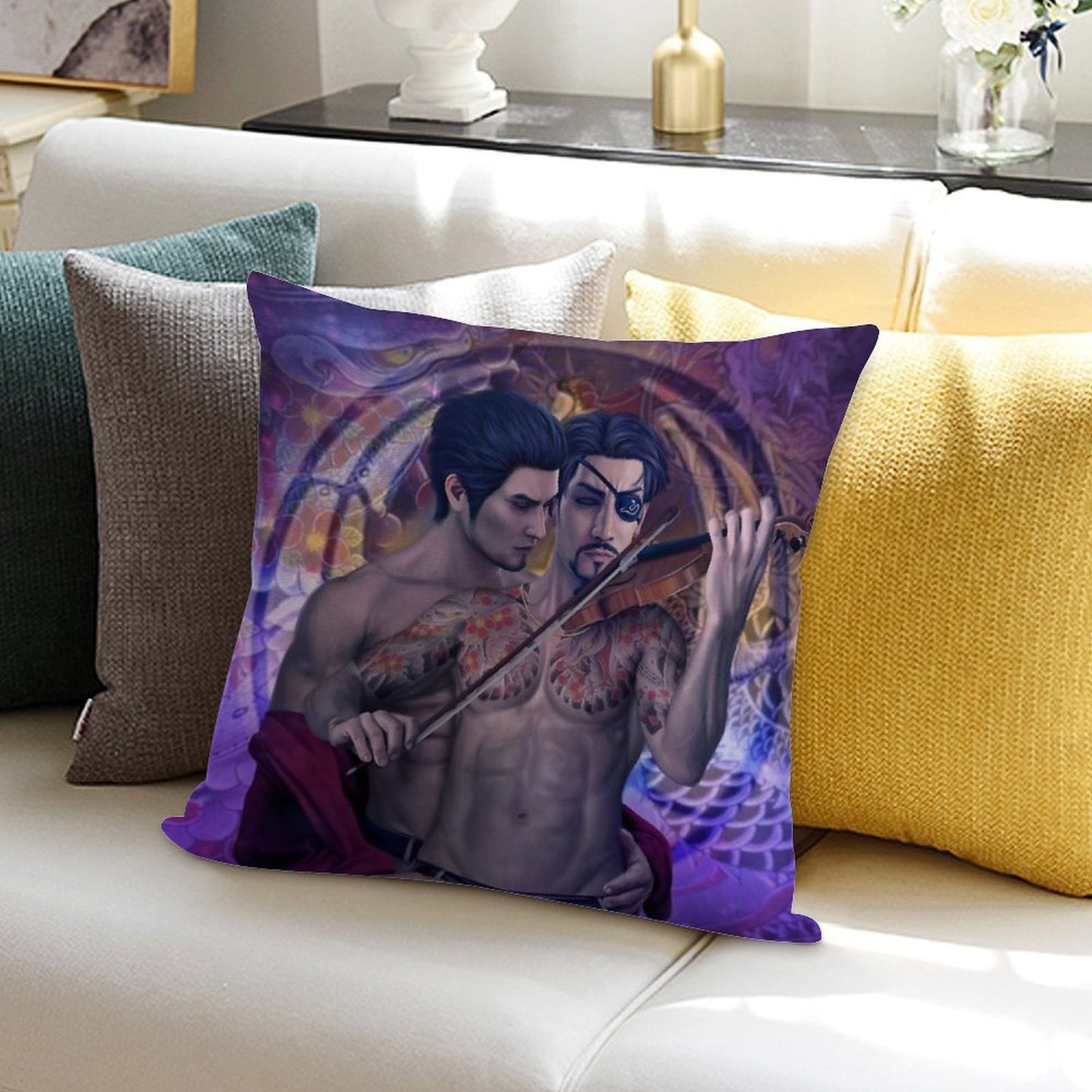 Kazumaji Romantic Soft Ultra-Soft Texture Throw Pillow