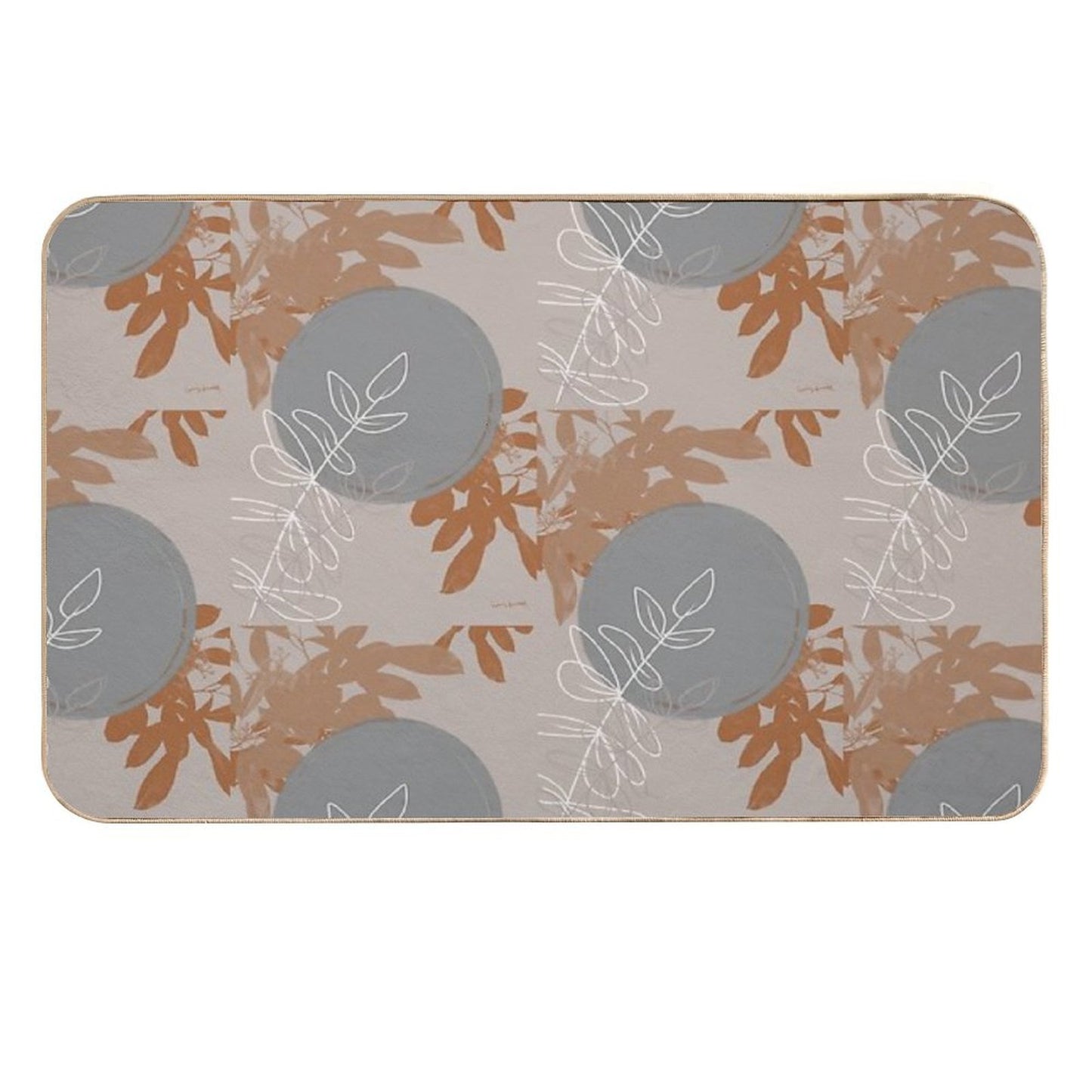 Print 08  Fade-Resistant Bath Mat