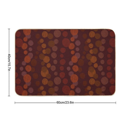 Autumn Dots  Stain-Proof Bath Mat