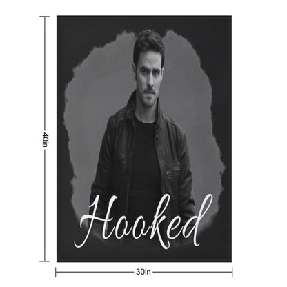 Hooked Sustainable Throw Blanket