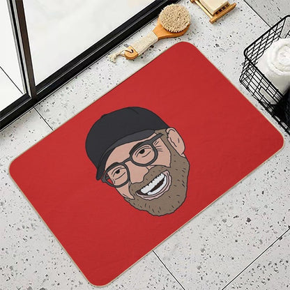 Jurgen Klopp Liverpool’s ‘The Normal One’  Odorless Bath Mat