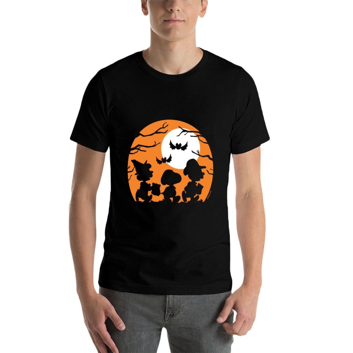 Peanuts - Halloween - Trick Or Treat Silhouettes  Vintage-inspired T-Shirt