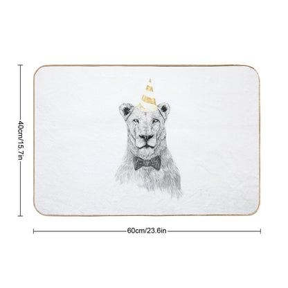 Get The Party Started (color)  Rapid-Drying Bath Mat