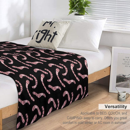 Worm Time Shrink-resistant Throw Blanket