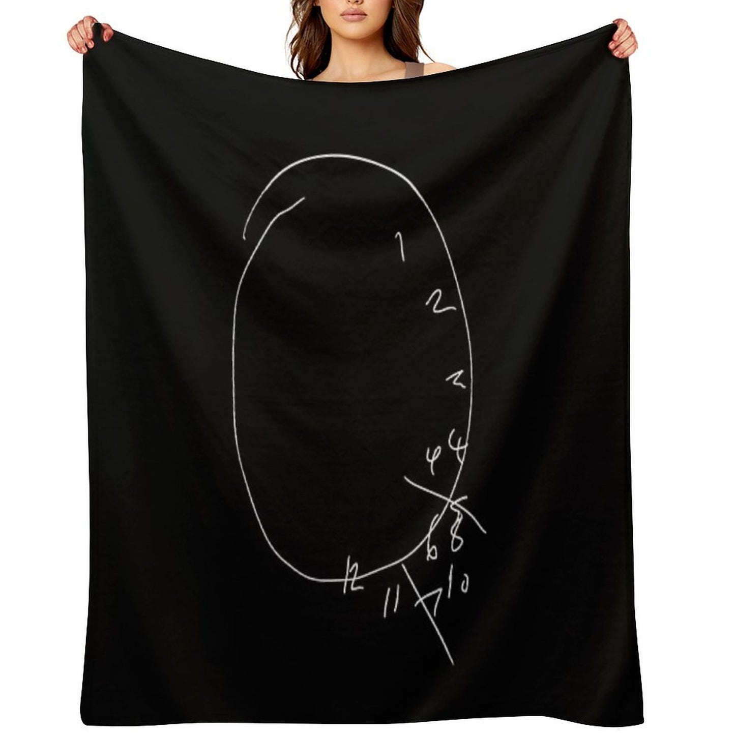 Will's Clock - Hannibal (Variant) Gift-ready Throw Blanket