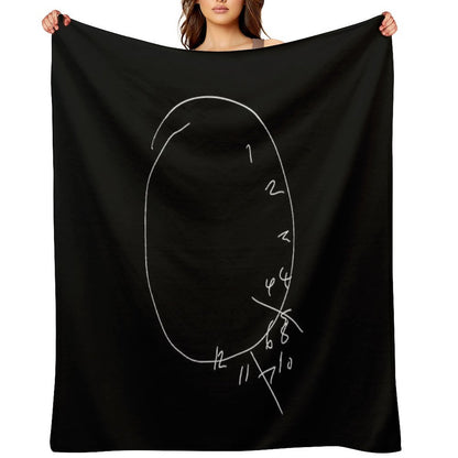 Will's Clock - Hannibal (Variant) Gift-ready Throw Blanket