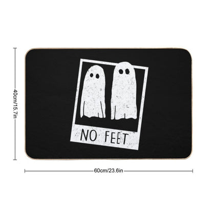 No Feet  Dirt-Trapping Bath Mat