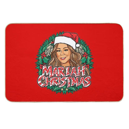 Mariah Christmas  Odorless Bath Mat