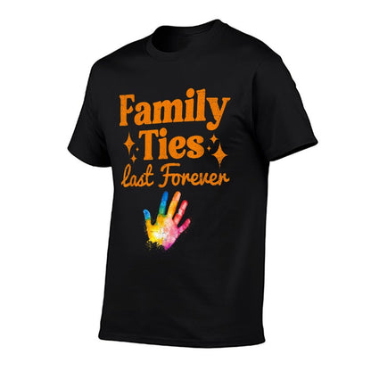 Matching Family Reunion Last Forever Watercolor  Slim-fit Cut T-Shirt