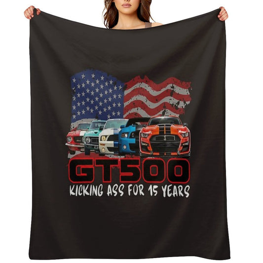GT500 15 Years Premium Throw Blanket