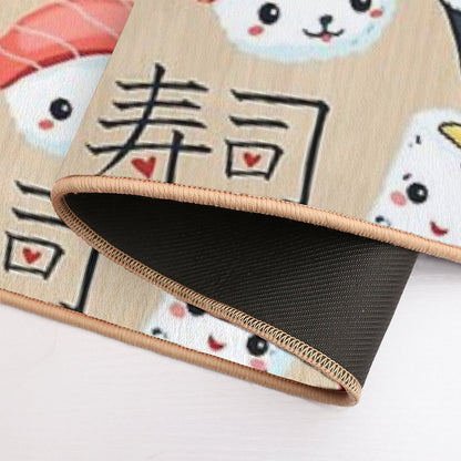 Kawaii Sushi  Toxin-Free Bath Mat