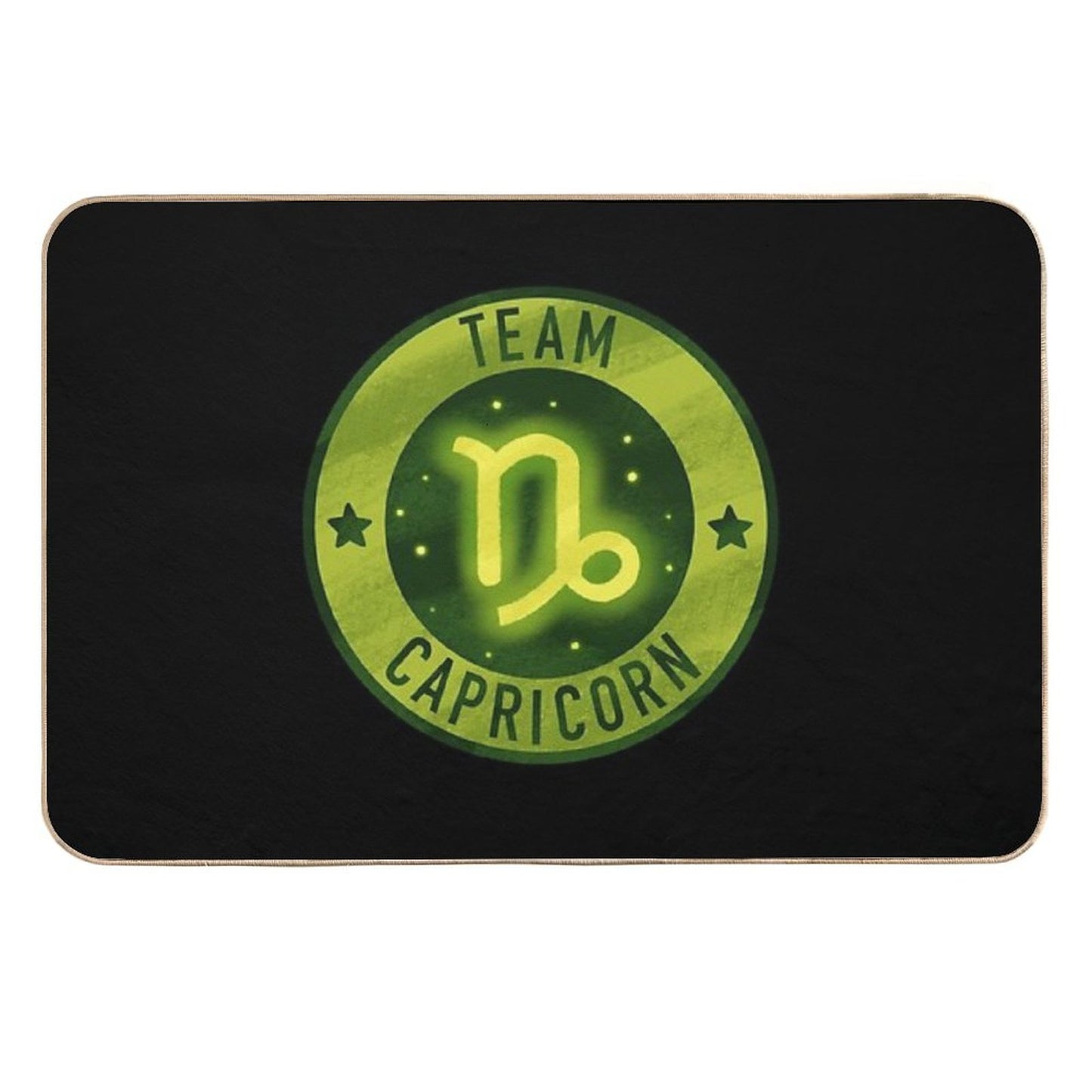 Team Capricorn  Fade-Resistant Bath Mat