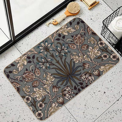William Morris Fabric Design  Pet-Safe Bath Mat
