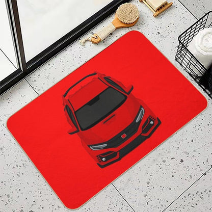 Civic Type R Red  Toxin-Free Bath Mat