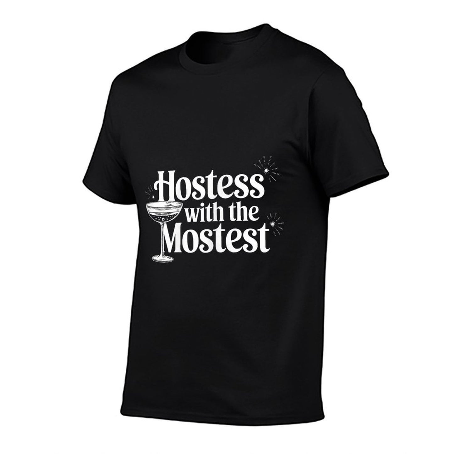 Hostess with The Mostest T Trendy Hostess  Polyester Blend T-Shirt