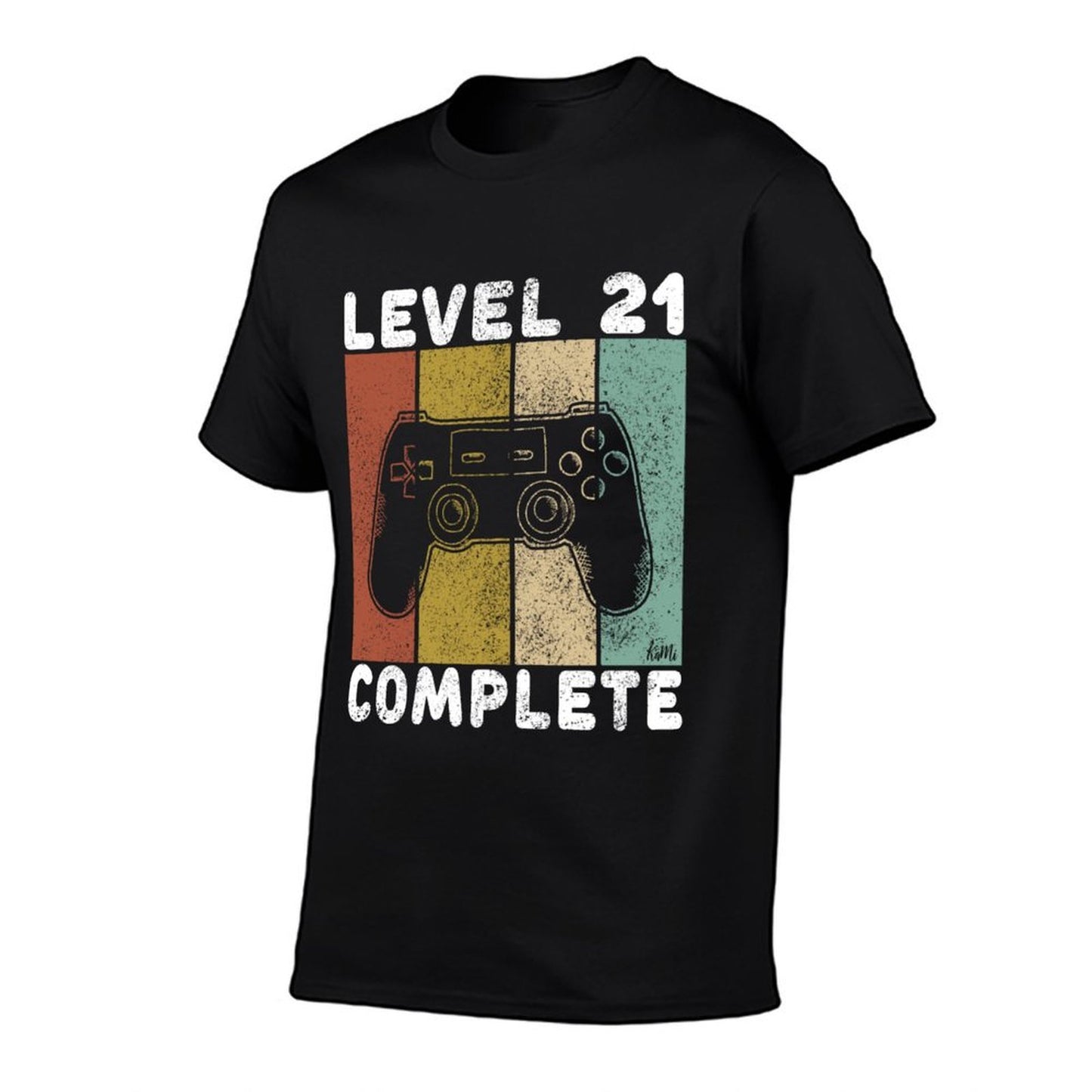 Mens 21st Birthday Men Gaming Level 21 Complete  Affordable Price T-Shirt