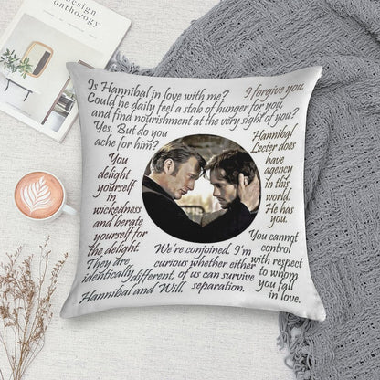 Hannigram Quotes Soft Gift Ready Throw Pillow