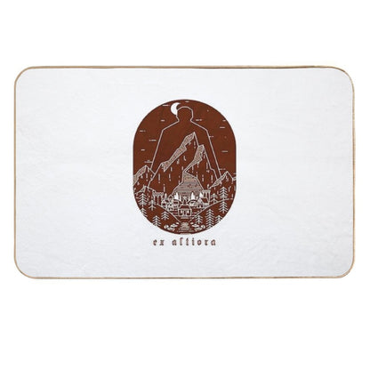 Ex Altiora Cover  Non-Slip Bath Mat