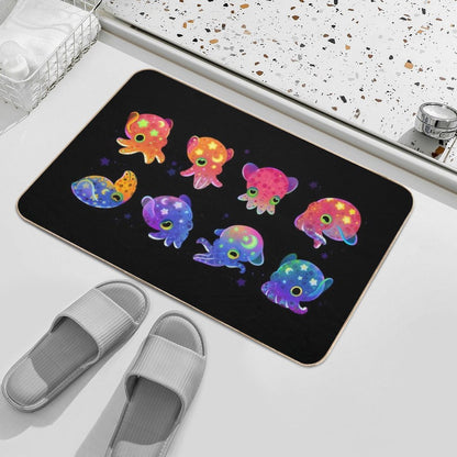 Bobtail Squid  Versatile Bath Mat