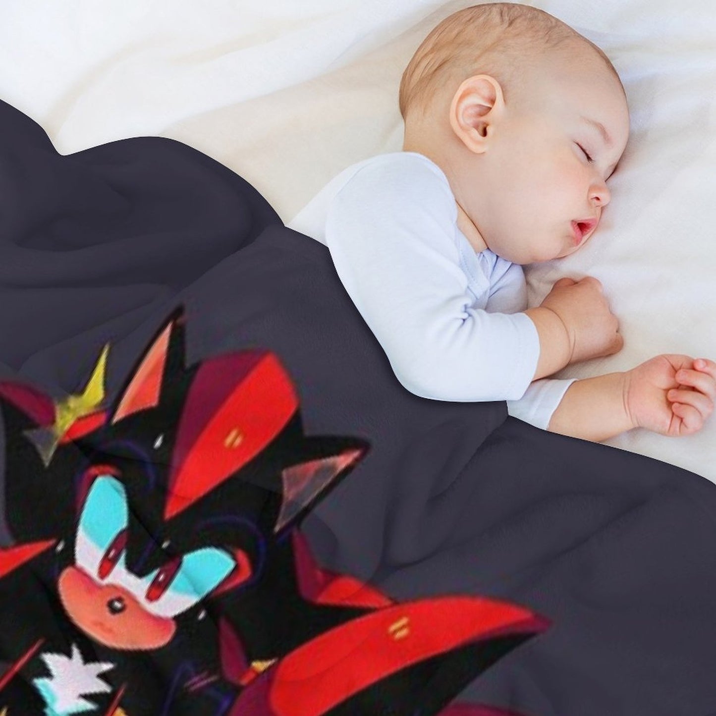 Mens Best Shadow The Hedgehog Cute Gifts Multi-functional Throw Blanket