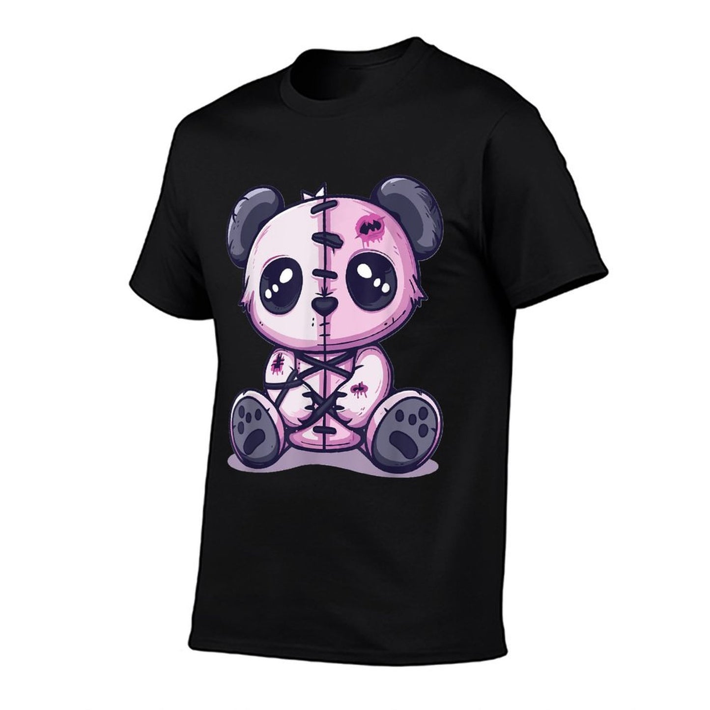 Goth Pastel Cute Creepy Kawaii Panda Voodoo Doll Comfortable T-Shirt