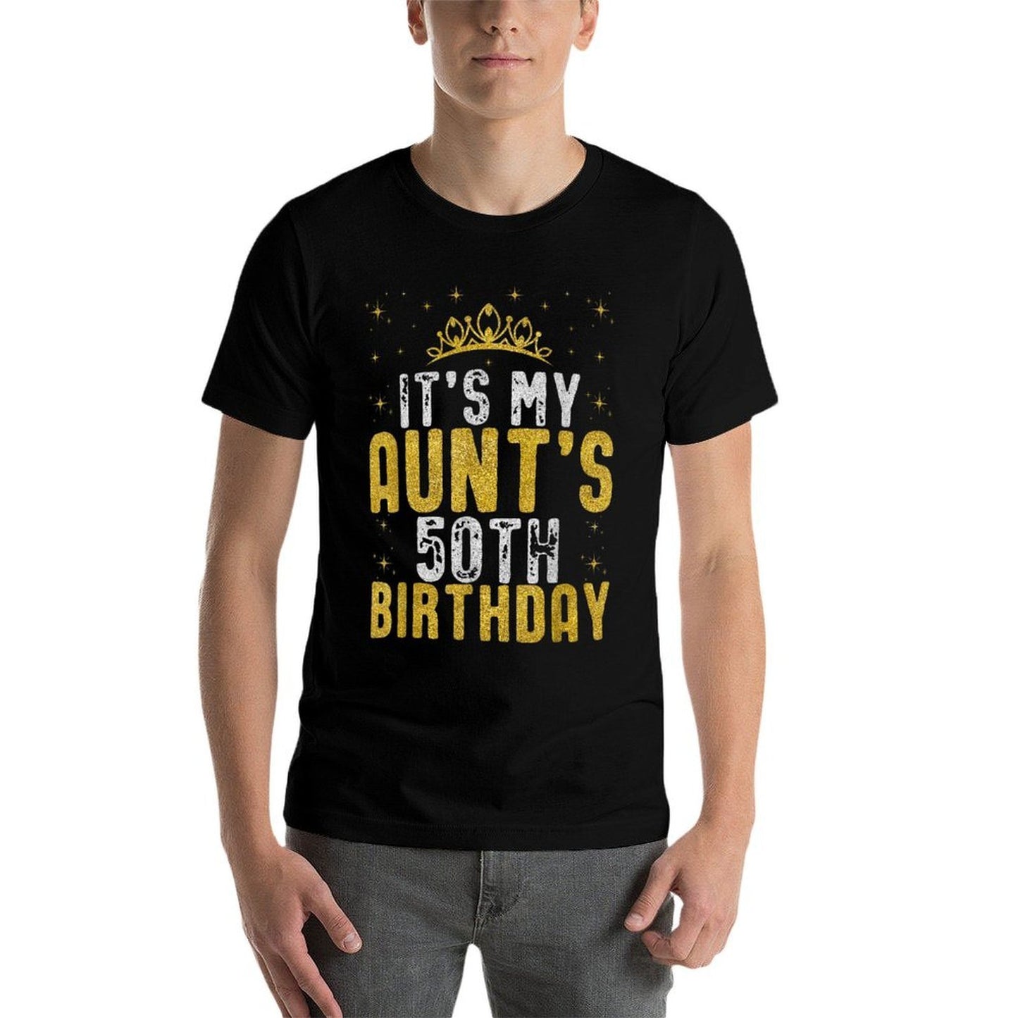 Happy It's My Aunt's 50th Birthday 1975 50 Years Old  Versatile T-Shirt