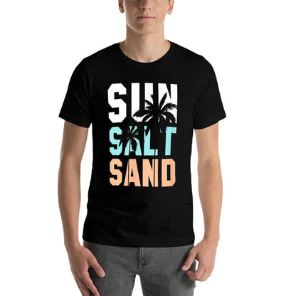 Life Is Better at The Beach, Vacation, Sun, Salt, Sand  Trendy Pattern T-Shirt